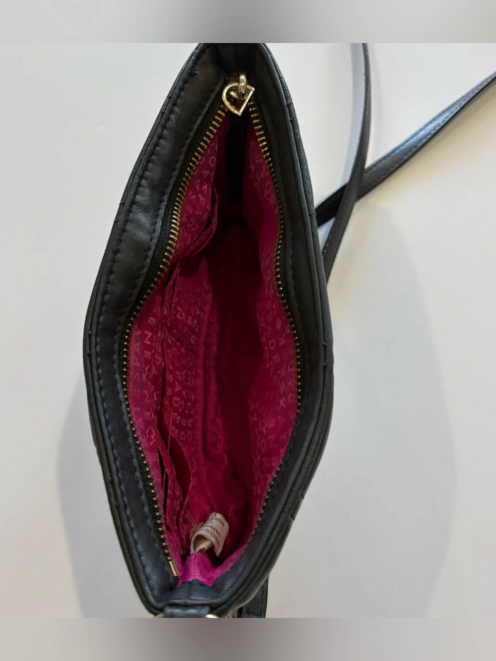 Kate‎ Spade New York Black Quilted Shoulder Bag Chain Strap Purse
